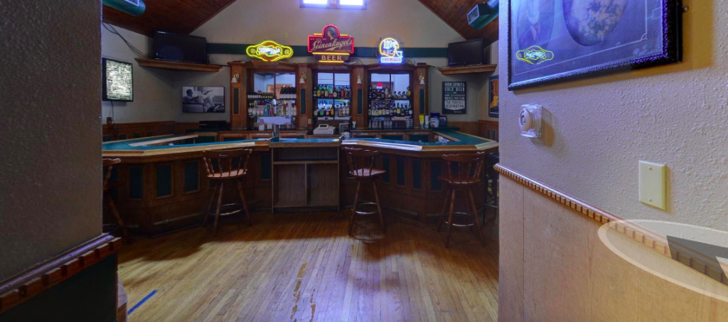 The inside of Club 400 in downtown waukesha.