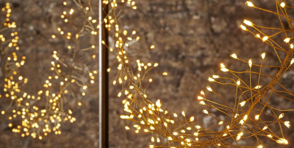 Outdoor christmas lights.
